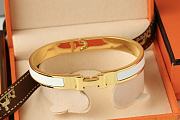Hermes Clic Clac H Bracelet Gold Multicolor - 3