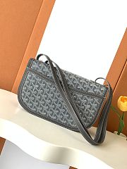 	 Goyard Goyardine Coated Canvas and Grey Leather 17*8*25cm - 4
