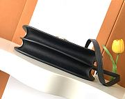 	 Goyard Goyardine Coated Canvas and Black Leather 17*8*25cm - 6