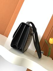	 Goyard Goyardine Coated Canvas and Black Leather 17*8*25cm - 5