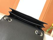	 Goyard Goyardine Coated Canvas and Black Leather 17*8*25cm - 2