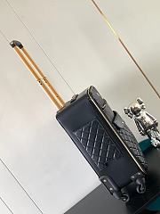 Chanel Black Lambskin Luggage - 50x40x20cm - 6