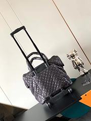 CHANEL Cocoon Diamond Quilted Trolley   43x40x22cm - 4