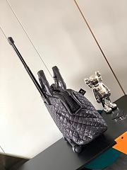 CHANEL Cocoon Diamond Quilted Trolley   43x40x22cm - 3