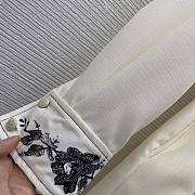 ZIMMERMANN Floral Embroidered Belted Long Sleeve Linen Shirtdress In Printed - 3