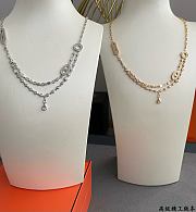 Hermes Sterling Silver Farandole Chain Necklace - 1