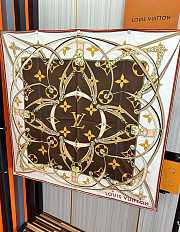 Louis Vuitton Ultimate Monogram Square Brown Scarf - 90*90cm - 4