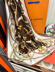 Louis Vuitton Ultimate Monogram Square Brown Scarf - 90*90cm - 3