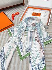Hermes H Cheval scarf ring 90x90cm - 2