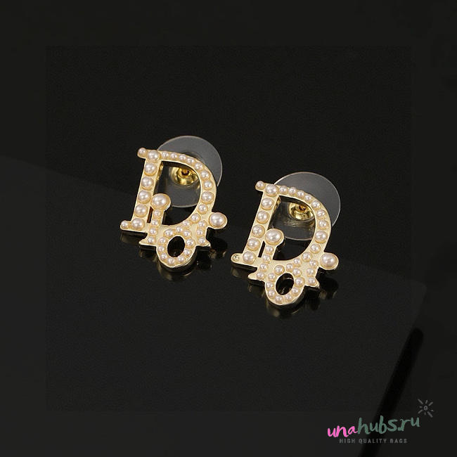 Dior Gold Earrings 02 - 1