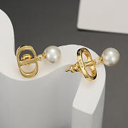 DIOR Petit CD Earrings Gold - 6
