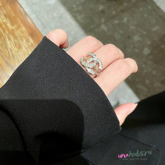 Chanel CC Logo Ring - 1