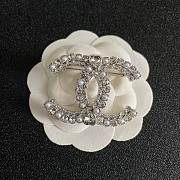Chanel Crystal and Pearl Brooch - 2