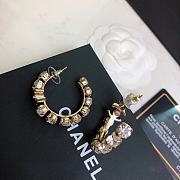 Chanel Gold Hoop Earrings - 4
