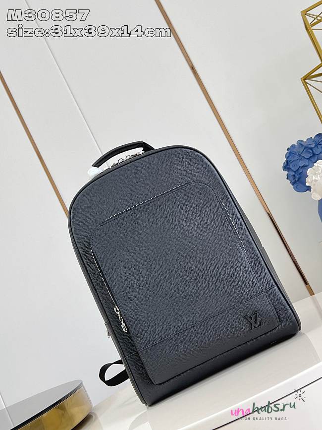 Louis Vuitton Adrian Taïga Backpack - 31x39x14cm - 1