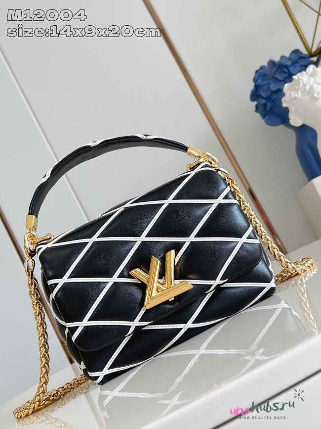 Louis Vuitton  GO-14  Malletage Bag - 14 x 9 x 20 cm  - 1