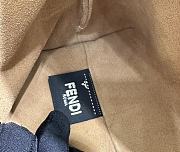 Fendi Mamma Baguette Medium White - 26.5x18x8.5cm - 6