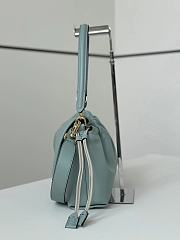 Fendi Mamma Baguette Medium Blue - 26.5x18x8.5cm - 6