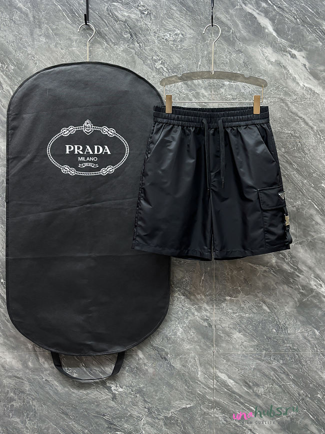 Prada Black Nylon Short - 1
