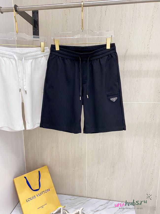 Prada Black Men Shorts - 1