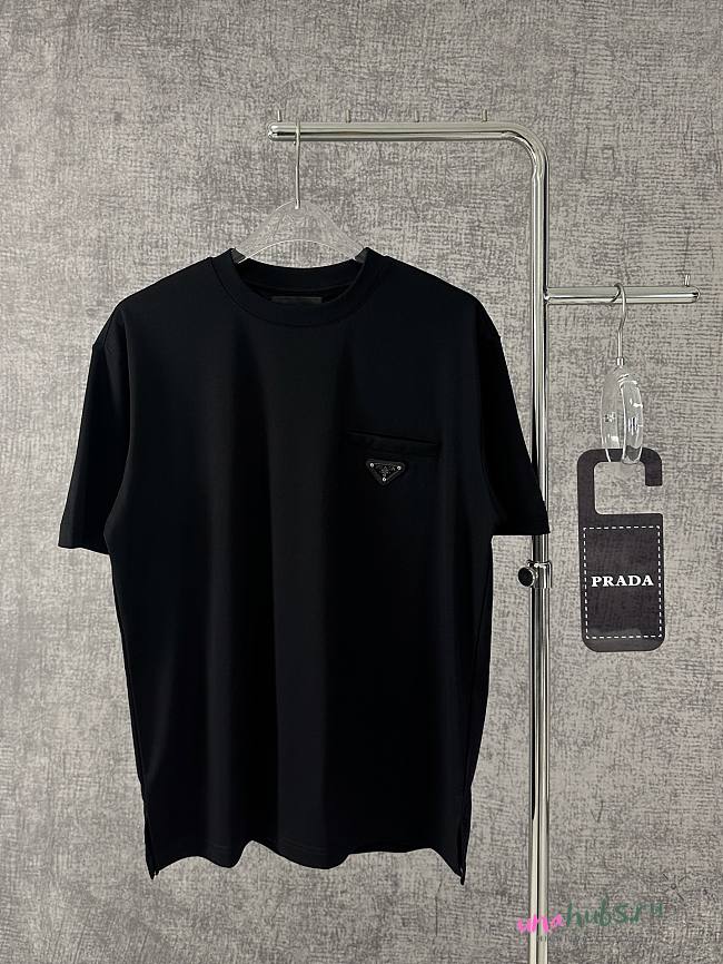 Prada Men Black T Shirt  - 1