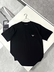 Prada Men Black T Shirt  - 4