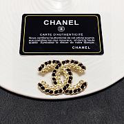 Chanel Black&Gold Brooch - 4