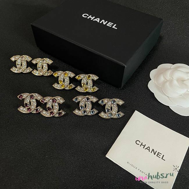 Chanel CC Earrings - 1