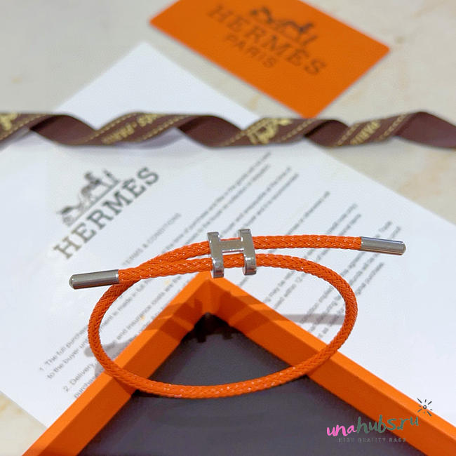 	 Hermes Clic HH Orange Bracelet - 1