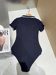 Chanel Navy Blue One Piece Swimwear - 6