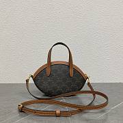 Celine Triomphe Oval Bag - 21x24x5cm - 2