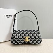 Celine Lola Triomphe Black Bag 28x12x5 - 1