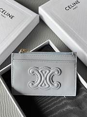 Celine logo-patch leather wallet 11 X 7.5 X 2cm - 4
