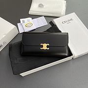 Celine Triomple Hardware Long Wallet - 19×10×3cm - 3