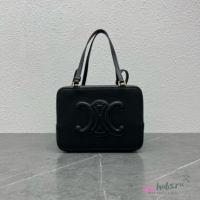 	 Celine Folded Black Bag - 20×15×13 - 1