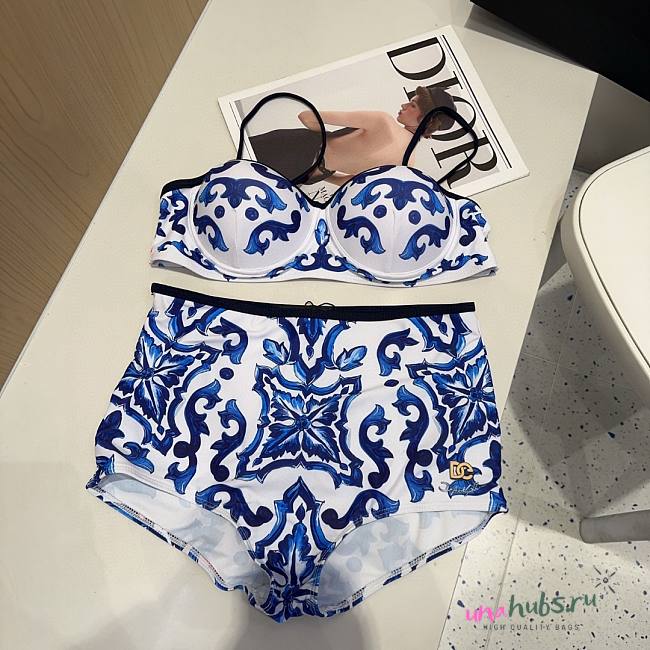 Dolce & Gabbana Blu Mediterraneo Bikini In Multicolor 02 - 1