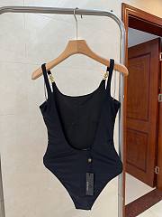 Versace One Piece Swimwear In Black - 6