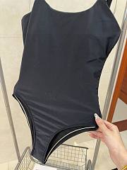 Versace One Piece Swimwear In Black - 4