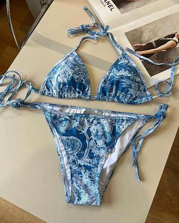 Dior Bikini In Blue 