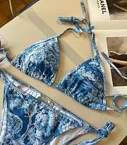Dior Bikini In Blue  - 4