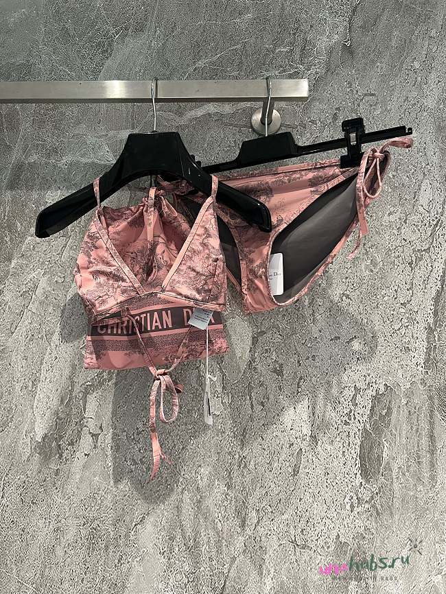 Dior Bikini in pink/green - 1