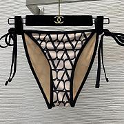 Valentino Garavani Toile Iconographe side-tie Bikini  - 2