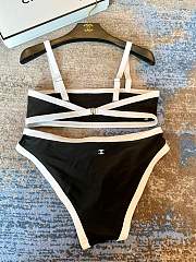 Chanel Bikini In Black CC Logo - 2