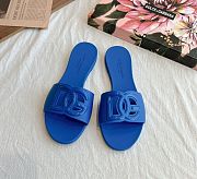 Dolce & Gabbana Bianca DG-logo Slides  - 5