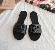 Dolce & Gabbana Bianca DG-logo Slides  - 4
