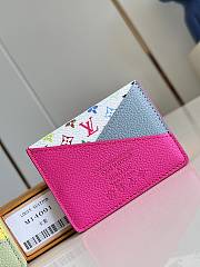 Louis Vuitton x TM Criss-Cross Card Holder 10cm - 4