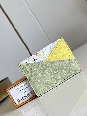 Louis Vuitton x TM Criss-Cross Card Holder 10cm - 2