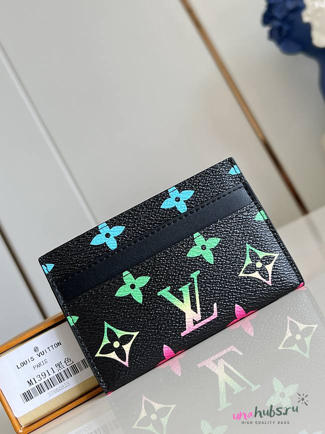 Louis Vuitton Monogram Eclipse Card Holder - 11 x 7 x 1.5cm - 1