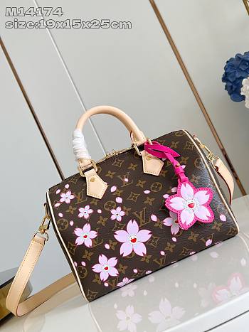  Louis Vuitton Speedy Bandoulière Cherry Blossom 25 19 x 15 x 25 cm 