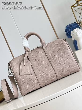 Louis Vuitton Keepall Bandoulière Taurillon Monogram Leather 35  